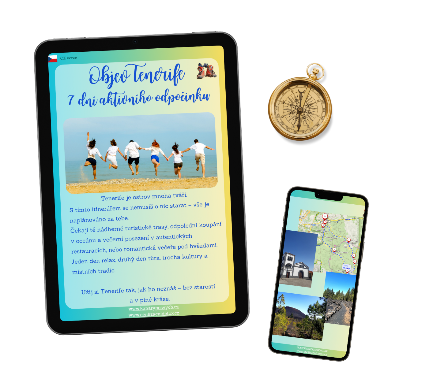 INFOGRAFIKA ITINERÁŘ AKTIVNÍ