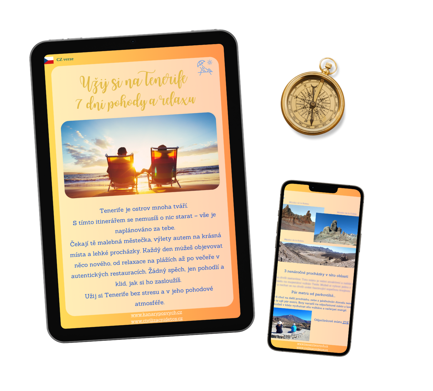 INFOGRAFIKA ITINERÁŘ POHODOVÝ